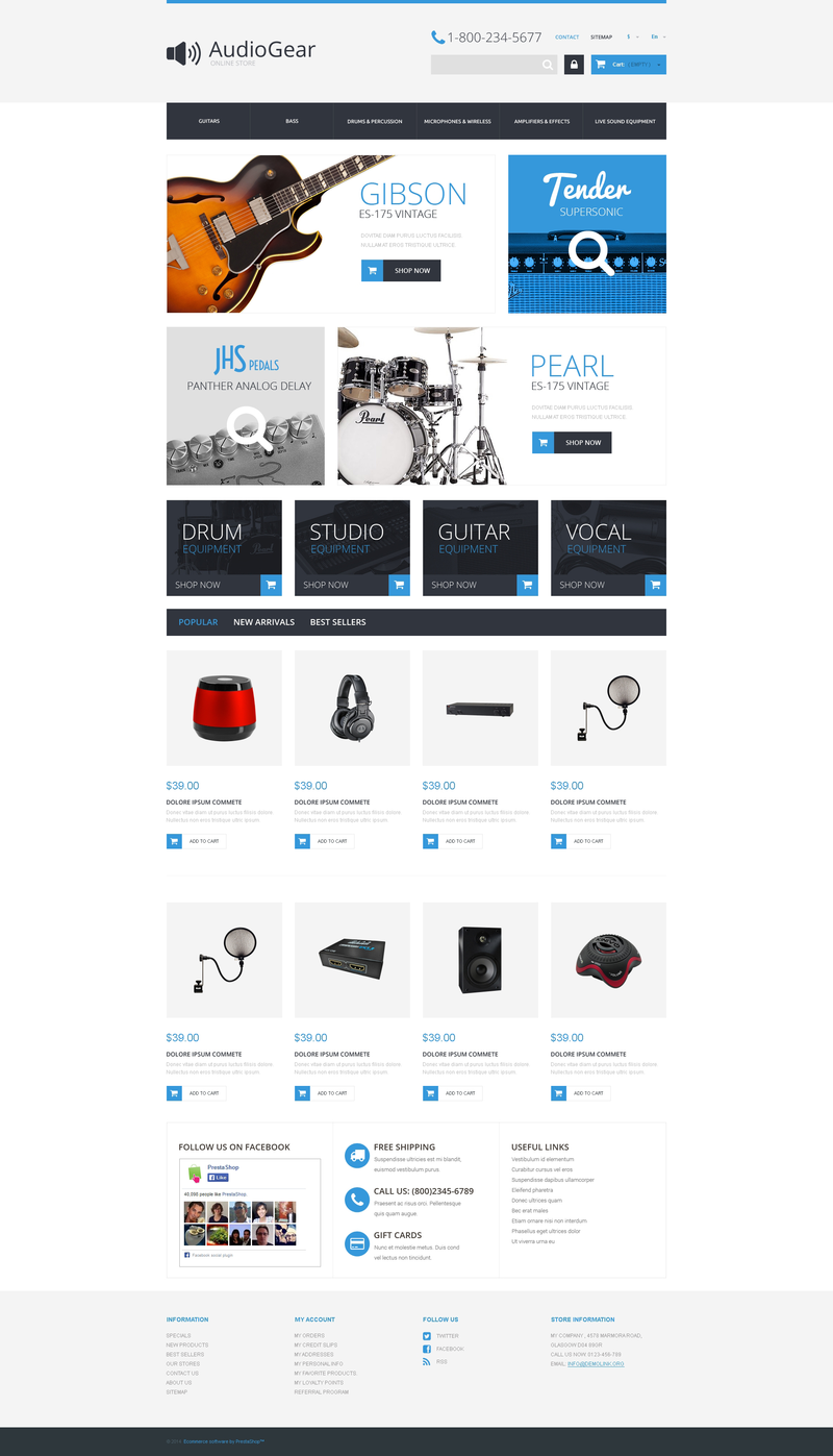 PrestaShop  - PS1000