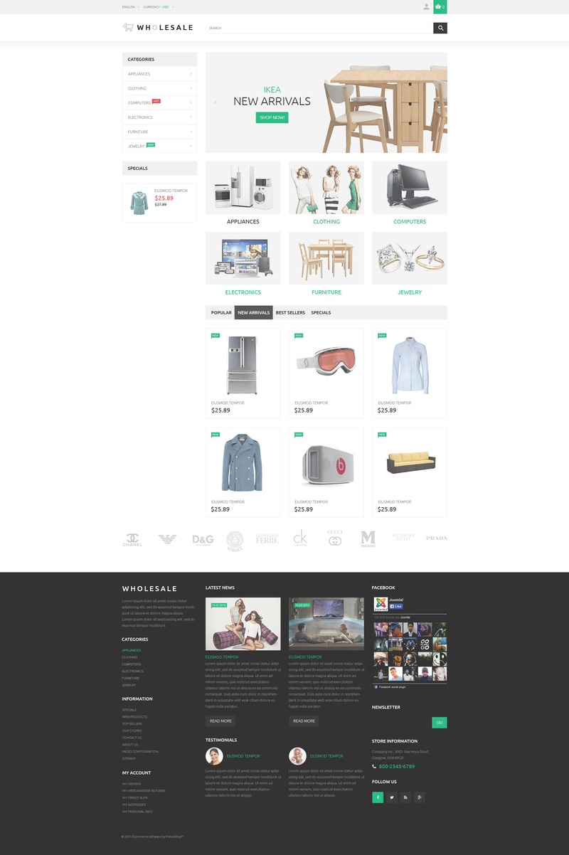 PrestaShop  - PS1185